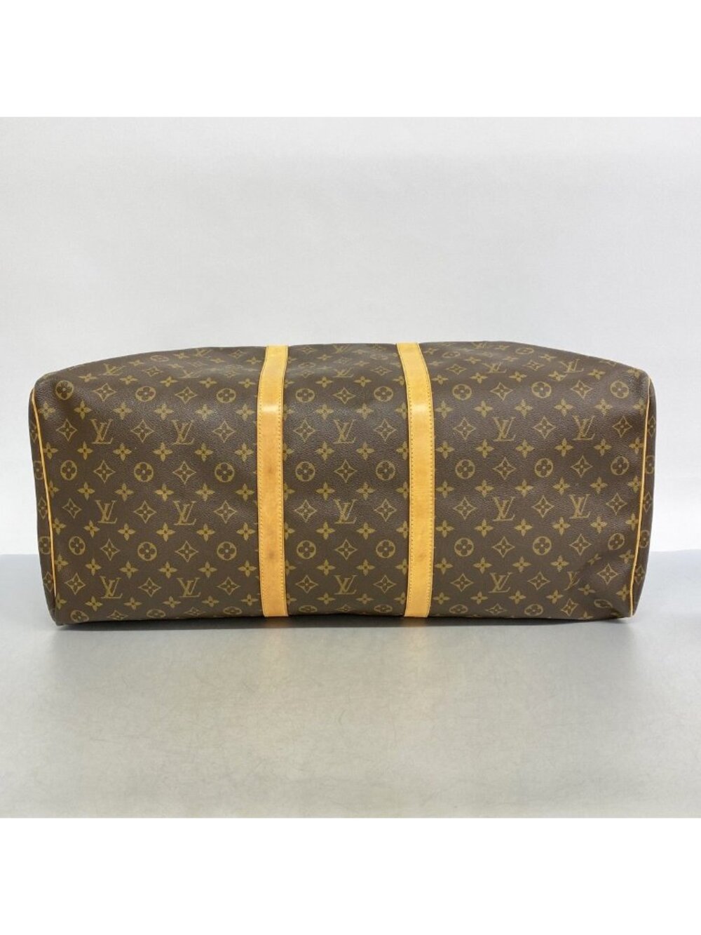 Louis Vuitton Boston Bag Monogram Keepall 60 Brown - Picture 3 of 10